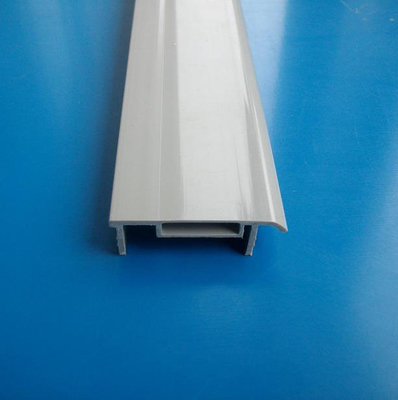 Decorative Yellow Glossy Plastic PVC Extrusion Profiles Can Be Cut
